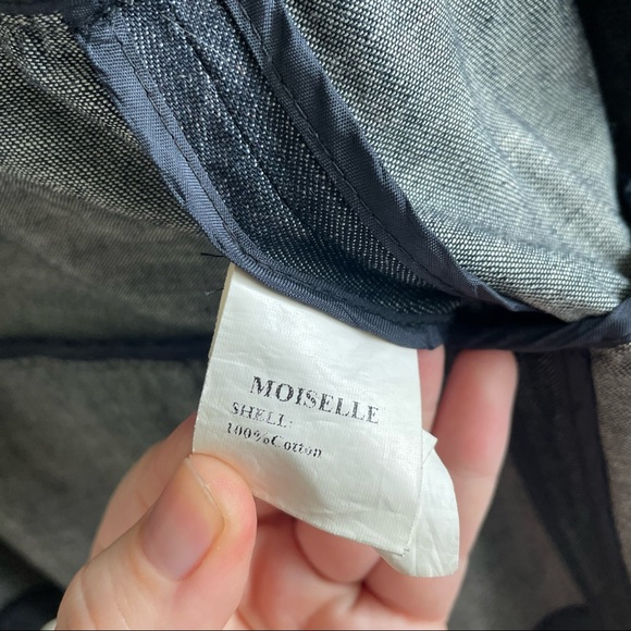 Moiselle Denim Ruffle Designer Dress - Picture 9 of 12